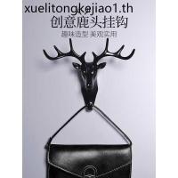 ราคา เขากวางสไตล์อเมริกันตกแต่งบ้านตะขอชั้นวางของติดผนังแขวนผนังผนังสร้างสรรค์มีเอกลักษณ์หัวกวางที่วางกุญแจติดผนัง (29991005231)