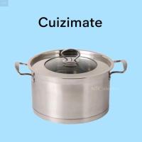 ราคา CUIZIMATEหม้อหูพร้อมฝาสแตนเลสสตีล ขนาด 24 ชม. (25617018047)