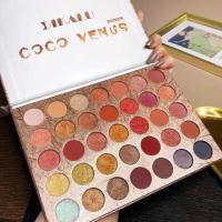 ราคา COCO VENUS อายแชโดว์สีชิมเมอร์กันน้ำ DIKALU（35 สี）Eyeshadow FOCALLURE (3212042685)