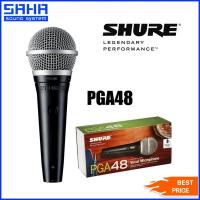 ราคา SHURE PGA48 ไมค์สาย ไมโครโฟน แบบไดนามิก (ไม่แถมสาย) sahasound - สหซาวด์ (25076987631)