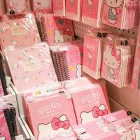 ราคา Moshi Moshi สมุด Hello Kitty สมุดโน๊ตคิตตี้ น่ารักสดใส สีชมพูหวานแหวว สมุดปกแข็ง สันห่วง ขนาด A5 (9430596593)