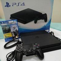 ราคา PS4 slim jet black 1 TB HDR CUH 2218b มือสอง (19589232774)