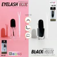 ราคา AA-222 AA-233 แอชลี่ย์ กาว กาวติดขนตา กาวดำ Ashley Eyelash Glue BLACK GLUE 5.5 ml. ทนน้ำ ทนเหงื่อ เหนียว ติดทนนาน (21636926994)