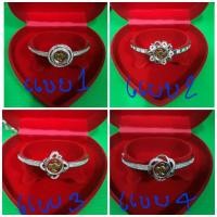 ราคา กำไลกังหันสีเงิน ใบพัดหมุนได้ 6ซม. G0040 (2033628023)