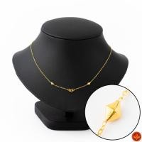 ราคา LSW สร้อยคอทองคำแท้ ครึ่ง สลึง (1.89 กรัม) ลายโซ่ทุบมัดข้างข้าวหลามตัด NB-26 (2076042445)