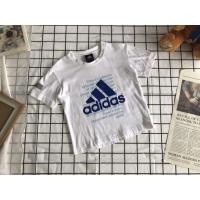 ราคา Adidas เสื้อยืด ลายอดิดาส สีขาว Sz.100 เสื้อผ้าเด็ก มือสอง (15799783955)