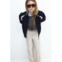ราคา H&M(เอชแอนด์เอ็ม) กางเกงเทเลอร์ขายาวทรงกว้าง Women Wide tailored trousers 1230818_8 (27777528565)