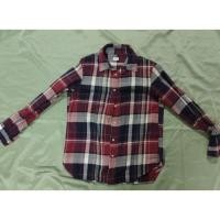 ราคา Uniqlo เสื้อเชิ้ตลายสก็อตแขนยาว (5745342199)