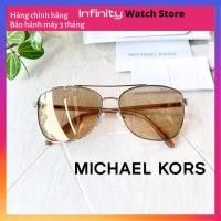 ราคา แว ่ นกันแดดผู ้ หญิง MICHAEL KORS Stratton พร ้ อมสีน ้ ําตาลอ ่ อนและแก ้ วรุ ่ น MK1096-1014R1-5 (28706036212)