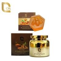 ราคา ครีมขมิ้นทองนางใน แถมสบู่น้ำผึ้งล้างฝ้า (10199926480)