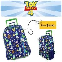 ราคา กระเป๋าเป้ล้อลาก Toy Story Rolling Backpack จาก Disneystore อเมริกา ขนาด 17.5 นิ้ว (17631262362)