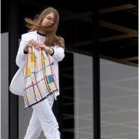 ราคา LOQI - Piet Mondrian New York City 3 Recycled Bag กระเป๋าผ้าลาย Mondrian (28251993863)