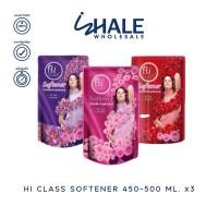 ราคา WHALE [ 3 ถุง ] HI CLASS SOFTENSE ผลิตภัณฑ์ปรับผ้านุ่ม 450-500 ml. (27520544305)