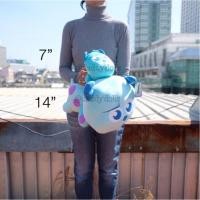 ราคา ตุ๊กตา Sulley ซัลลี่ Kawaii ท่าหมอบ Monsters Inc 7/14นิ้ว (1522654757)