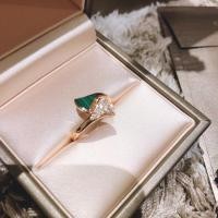 ราคา Bvlgari แหวนคู่กุหลาบ 18K ดีไซน์เพชรฟริติลลารี่สีขาวสองด้าน สำหรับสวมใส่ทั้งสองข้าง (43367770720)