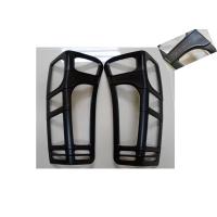 ราคา ครอบไฟท้ายฝาไฟท้าย อีซูซุ ดีแม็ก Isuzu D-Max 2012 2013 2014 2015 2016 2017 2018 2019 สีดำด้าน โลโก้ดำ V2 (16740259702)