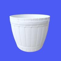 ราคา WHITE GENTONG กระถาง groot กระถางดอกไม้ประดับลายดอกไม้ (7082172661)