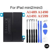 ราคา แบตเตอรี่ iPad mini2 3 แบตเตอรี่ทดแทนสำหรับ iPad mini 2/3 A1489 A1490 A1491 A1599 แบตเตอรี่ 6471mAh (4958983137)