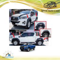 ราคา คิ้วล้อ ทรงเรียบ 6 นิ้ว TRD Sportivo หมุด Off Road ใส่ตัวยกสูง โตโยต้า ไฮลัค รีโว้ ล็อคโค Hilux Revo Rocco Toyota (8016800051)