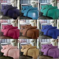 ราคา ❤️AI ZHUO ชุดเครื่องนอนผ้าคอตตอนลายริ้วครบเซ็ต6ชิ้น (28203350887)