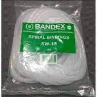 ราคา Bandex ไส้ไก่ พันจัดเก็บสายไฟ Spiral Bindings ยาว 10 เมตร ขนาด SW-15 (14997526044)