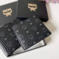 ราคา ผ่อน0%~แท้100% พร้อมส่ง mcm wallet 6card กระเป๋าสตางค์ ชาย black (25188553426)
