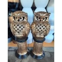 ราคา นกฮูกประดับสวน โคมไฟ นกฮูก แต่งสวน จัดสวน แต่งสวน บ้านและสวน (16997338388)