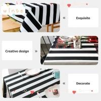 ราคา ผ้าปูโต๊ะปาร์ตี้ WINTE, เสื่อแถบผ้าละครสัตว์วันเกิดลายทางสีแดงและสีขาว, การตั้งค่าตารางปิคนิคคริสต์มาส (26403395212)