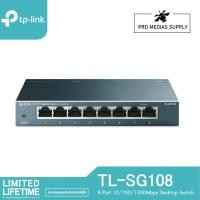 ราคา TP-Link TL-SG108 (8-Port 10/100/1000Mbps Desktop Switch) (22732146535)
