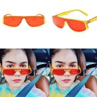 ราคา แว่นตากันแดด กันลม แว่นตาแฟชั่น เลนส์สีส้ม+เลนส์ปรอทเงิน (27774967126)