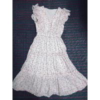 ราคา เดรสแขนกุดลายดอกสีขาว #เดรสลายดอก (9826911720)