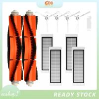 ราคา [ecshop1.ph] สําหรับ Xiaomi สูญญากาศ V1 สําหรับ Roborock S4 S5 S6 SDJQR01RR SDJQR02RR หุ่นยนต์สูญญากาศหลักแปรงด้านข้าง Hepa กรองอะไหล่ (40966386312)