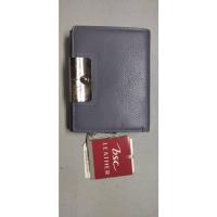 ราคา กระเป๋าสตางค์สั้น สีเทาอมฟ้า (23385474695)