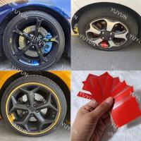 ราคา 6ชิ้น สติ๊กเกอร์ติดขอบรถยนต์ สติ๊กเกอร์ติดล้อ สติ๊กเกอร์ขอบล้อ สติ๊กเกอร์ตกแต่งสะท้อนแสง สติ๊กเกอร์ดัดแปลง (25695474360)