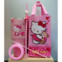 ราคา แก้วเก็บอุณหภูมิร้อน-เย็น ขนาด30 Oz คิตตี้ พร้อมกระเป๋าหิ้ว,แถมฟรีหลอดคิตตี้พร้อมแปรงทำความสะอาดและแผ่นยางรอง (1549316791)
