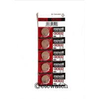 ราคา พร้อมส่ง> ถ่านกระดุม Maxell CR2032 1แผง 5เม็ด (1493591114)