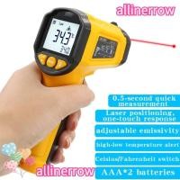 ราคา อัลลิเนโรว์ เครื่องวัดอุณหภูมิอินฟราเรดความแม่นยําสูง ทีเอส380 ทีเอส600 เครื่องวัดไข้ดิจิตอลเครื่องวัดอุณหภูมิแบบไม่สัมผัสแบบใช้มือถือใช้อุตสา (41915004245)