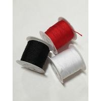 ราคา เชือกไนลอน เชือก 0.8 มิล (20 หลา) เชือกถัก ถักสร้อยข้อมือ Diy งานฝีมือ สีดำ สีแดง สีขาว (29459858441)