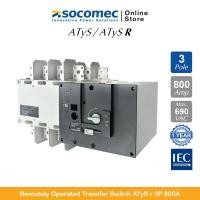 ราคา Socomec Remotely Operated Transfer Switch ATyS r 3P 800A | 95233080 | Socomec (29320792358)