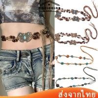 ราคา ในไทยสไตล์โบฮีเมียนผีเสื้อน้ําเพชรทอสไตล์ชาติพันธุ์ลูกปัดเข็มขัดผู้หญิงสบายๆสไตล์วันหยุดเอวเชือกใหม่ (27887665399)