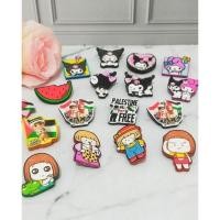ราคา SANRIO KUROMI CHARACTER PIN / BROS / HIJAB CLOTHES PIN CUTE CHARACTER HAT BAG (26987828953)