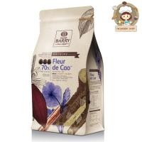 ราคา Cacao Barry | Fleur de Cao™ "Origine Rare" 70%, Dark Couverture Chocolate Discs - 5 KG (25739453426)