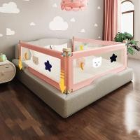 ราคา ที่กั้นเตียงกันเด็กตก พร้อมส่ง สีชมพู ขนาด1.8เมตร (เกรดพรีเมี่ยม) (3254447957)