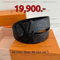 ราคา : New!! Louis Vuitton Belt 40 mm. ‼️ก่อนกดสั่งรบกวนทักมาเช็คสต๊อคก่อนนะคะ‼️ (26386375542)