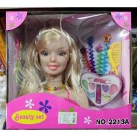 ราคา Banktoys หัวบาร์บี้แต่งหน้า หัวตุ๊กตาแต่งหน้า แต่งหน้าทำผม (3604239185)