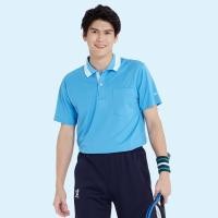 ราคา เสื้อคอปกโปโล Fly hawk A382 ทรงตรง สีฟ้า mอก42 (19534169203)