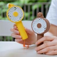 ราคา ( พร้อมส่ง ) Linefriends mini Fan พัดลมมือถือไร้สาย แบบพกพา (13594261802)