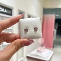 ราคา (ของแท้100%) ❣️แถมกล่อง Pandora Elevated Pink earrings ต่างหูหัวใจเพชรสีชมพู (42853641488)