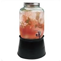 ราคา โถจ่ายน้ำหวาน โหลแก้วจ่ายน้ำ มีก็อก พร้อมฐานตั้งเหล็ก ขนาด 8 ลิตร (28180001872)