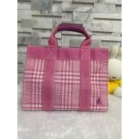 ราคา กระเป๋าแบรนด์แท้ Bean pole ผ้าฝ้ายสีชมพูปักด้วยสัญลักษณ์แบรนด์ มือสองตู้ เกาหลี (25512705165)